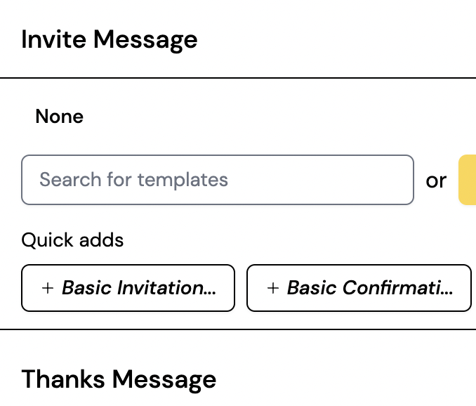 email templates